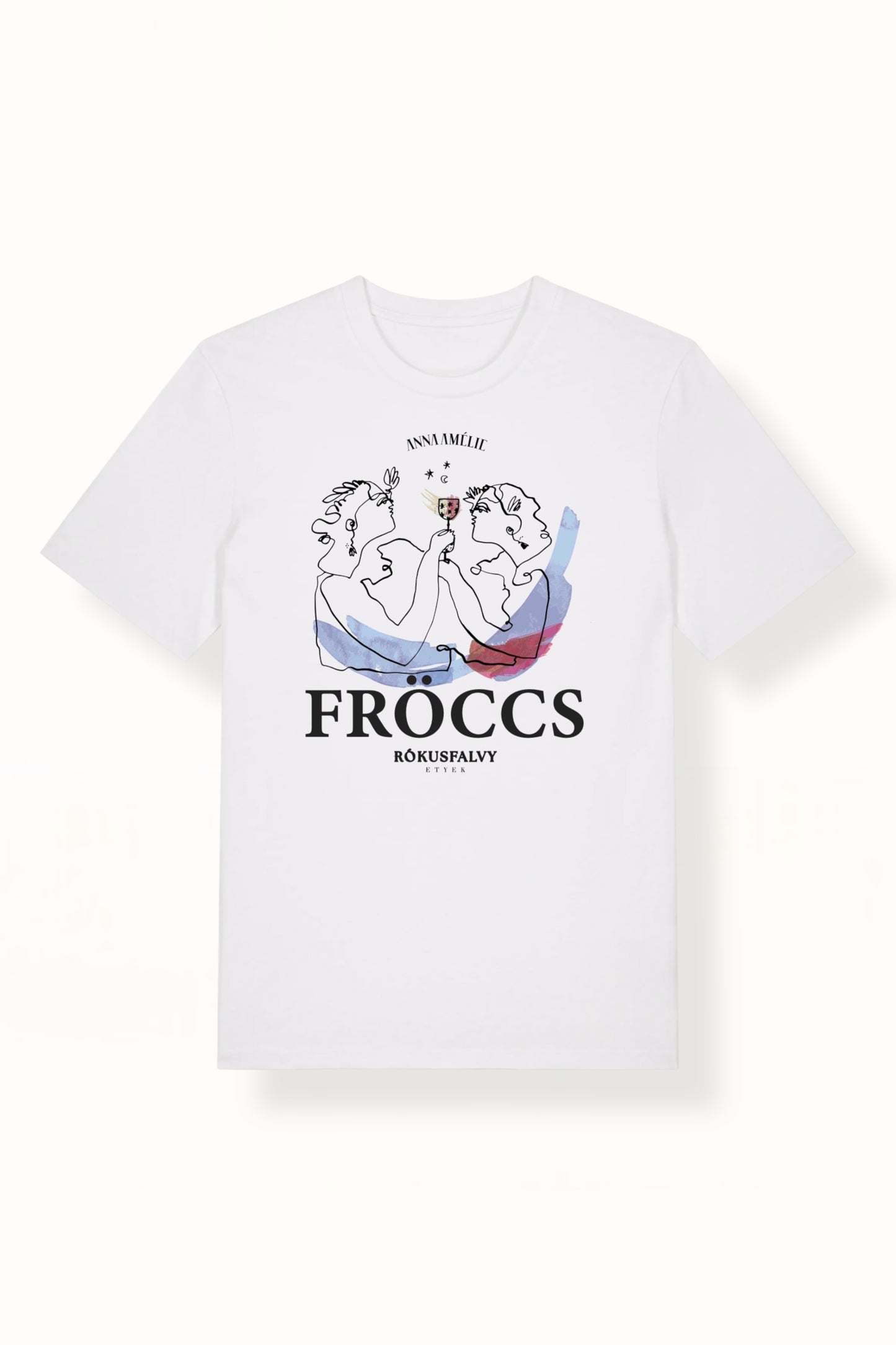 “FRÖCCS” CLASSIC T-SHIRT | RÓKUSFALVY x ANNA AMÉLIE