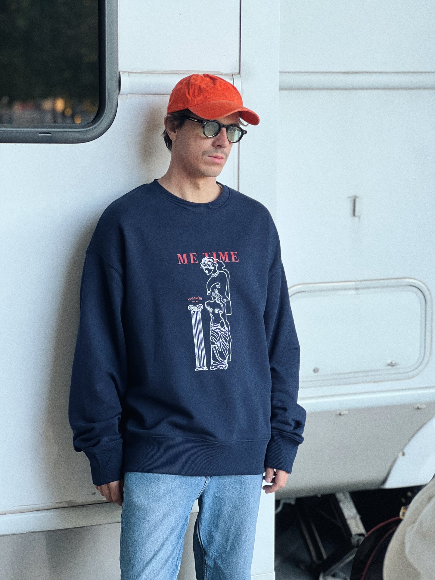 CHRYSOS SWEATER - “ME TIME” | MIDNIGHT BLUE