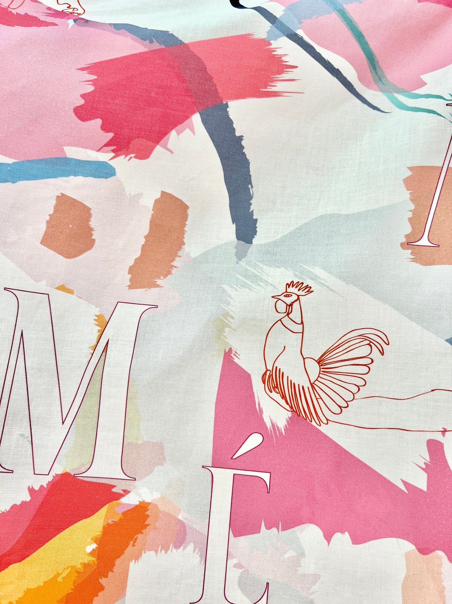HYDRA CAFTAN - EROTAS BRUSHSTROKE PRINT