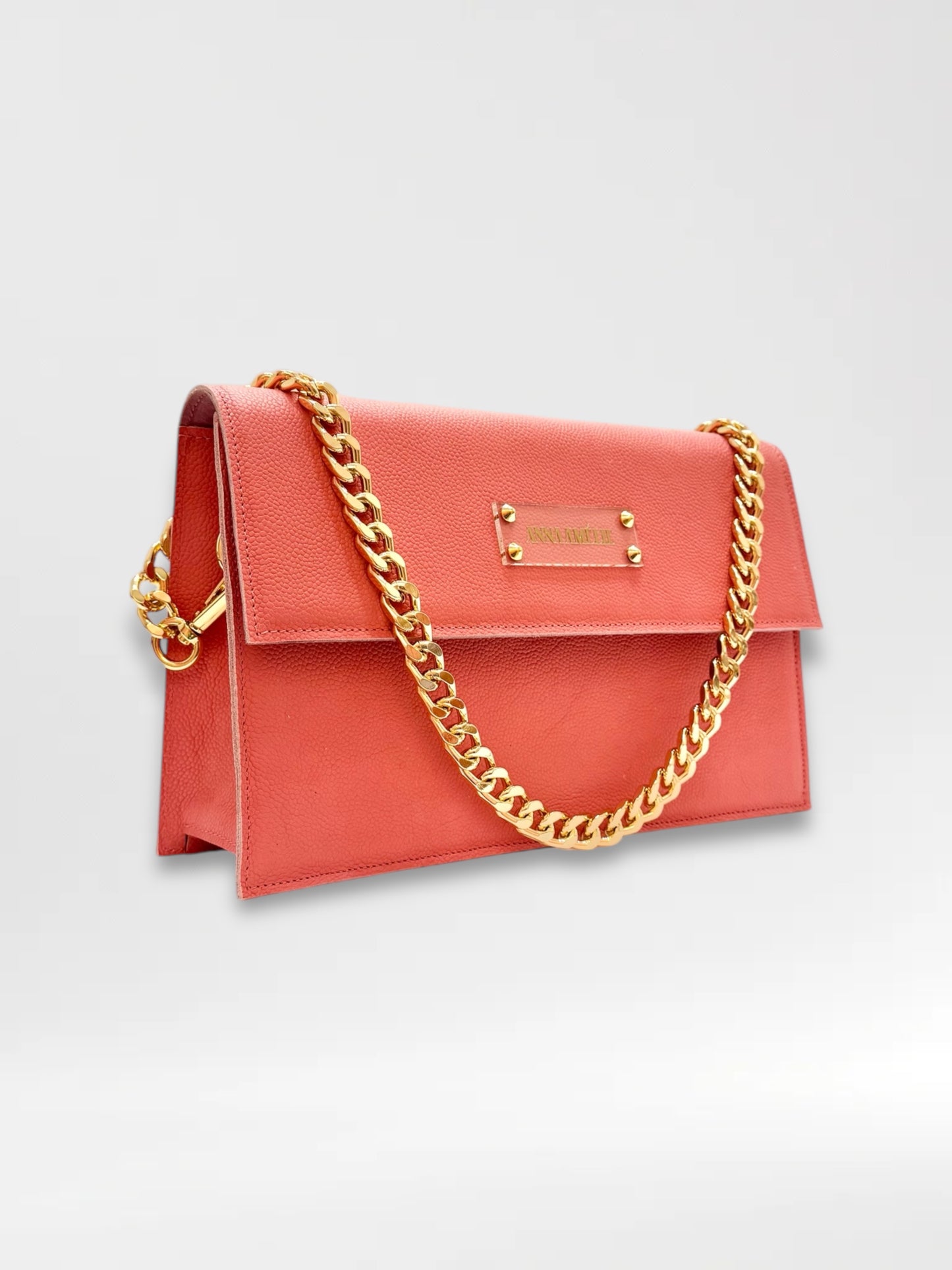 CARMEN BAG - CANDY PINK GRAINED