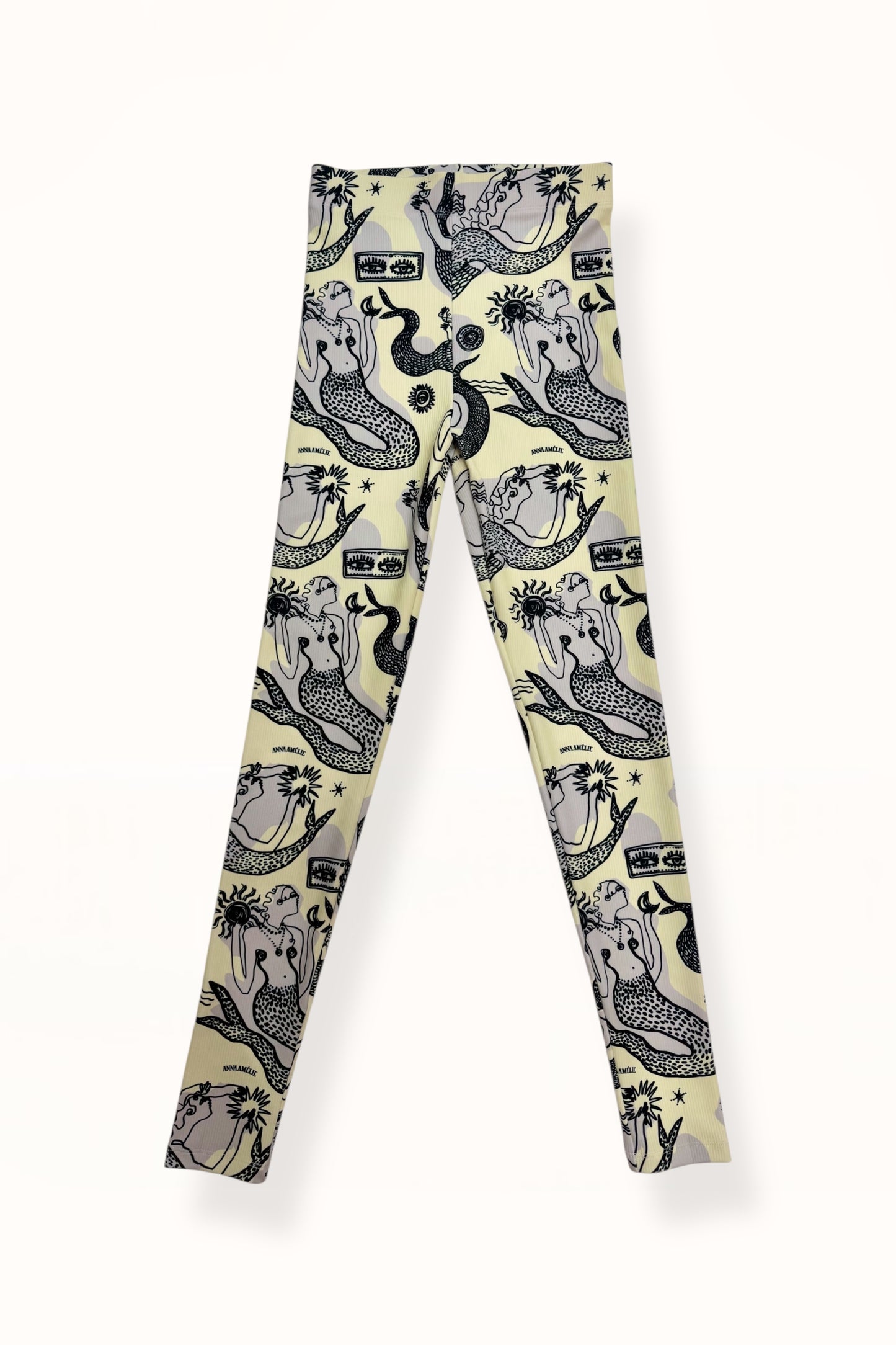 ACTIVEWEAR RIBBED SET – “MERMAID PRINT” | LEMON BUTTER & GREY