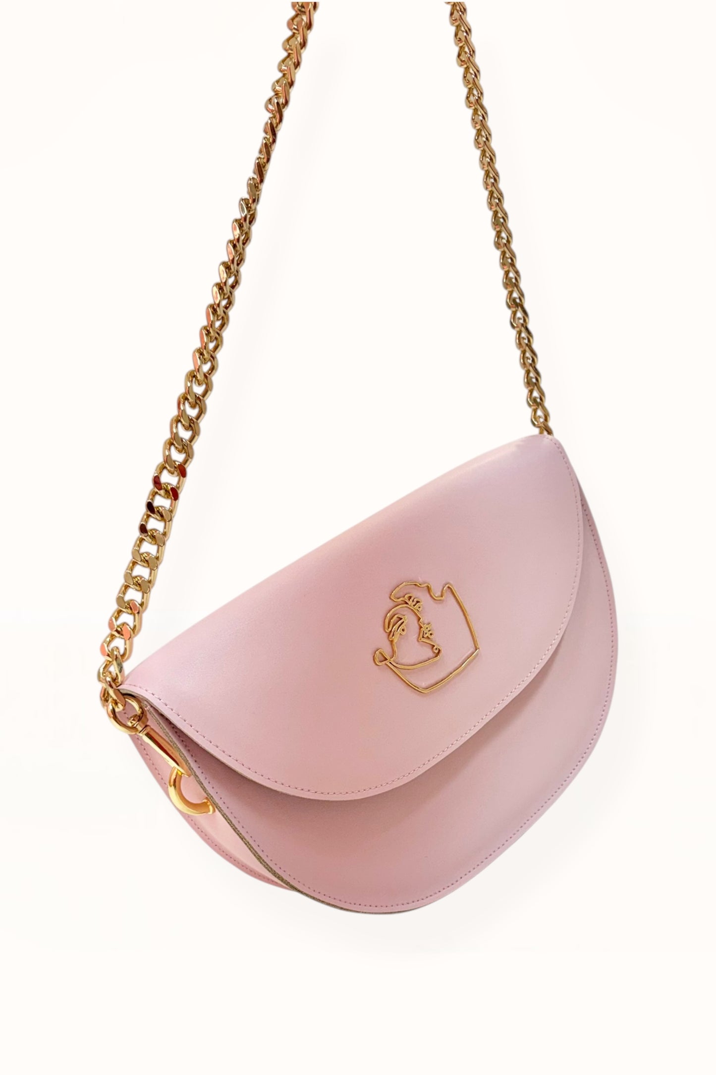 SIENNA BAG - SOFT PINK SMOOTH LEATHER