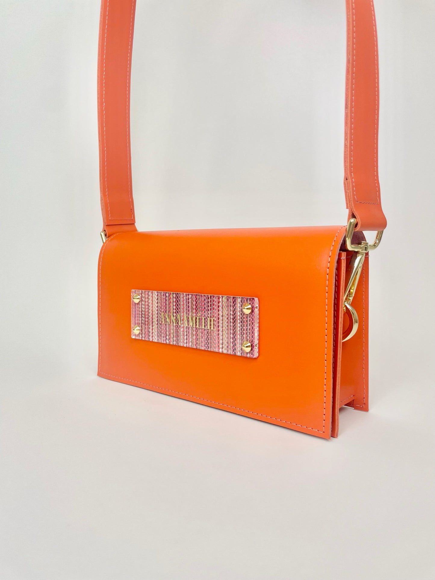 SARAH BAG | ORANGE SMOOTH