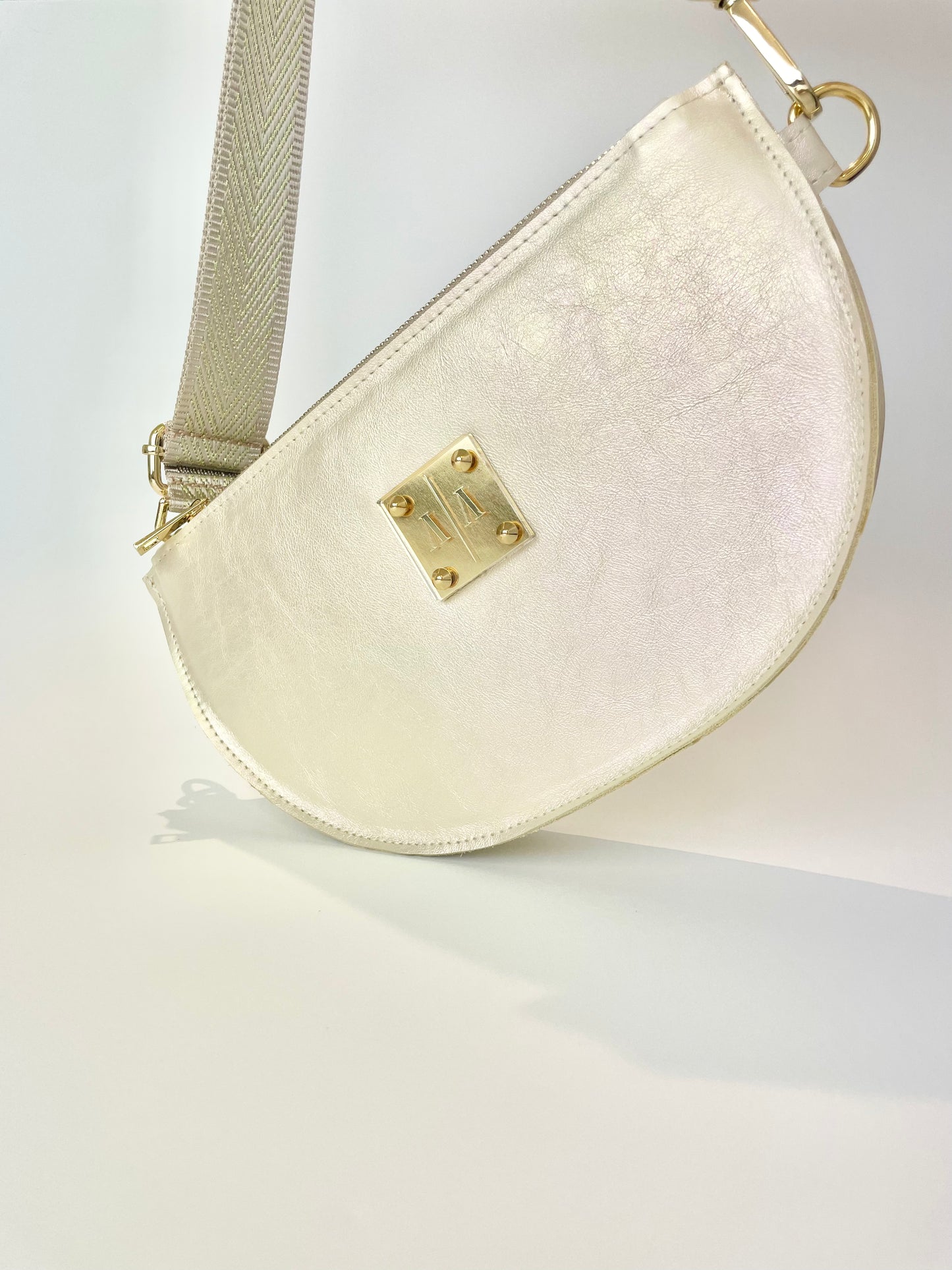 SOPHIE “L” BELTBAG | IRIDESCENT PEARL