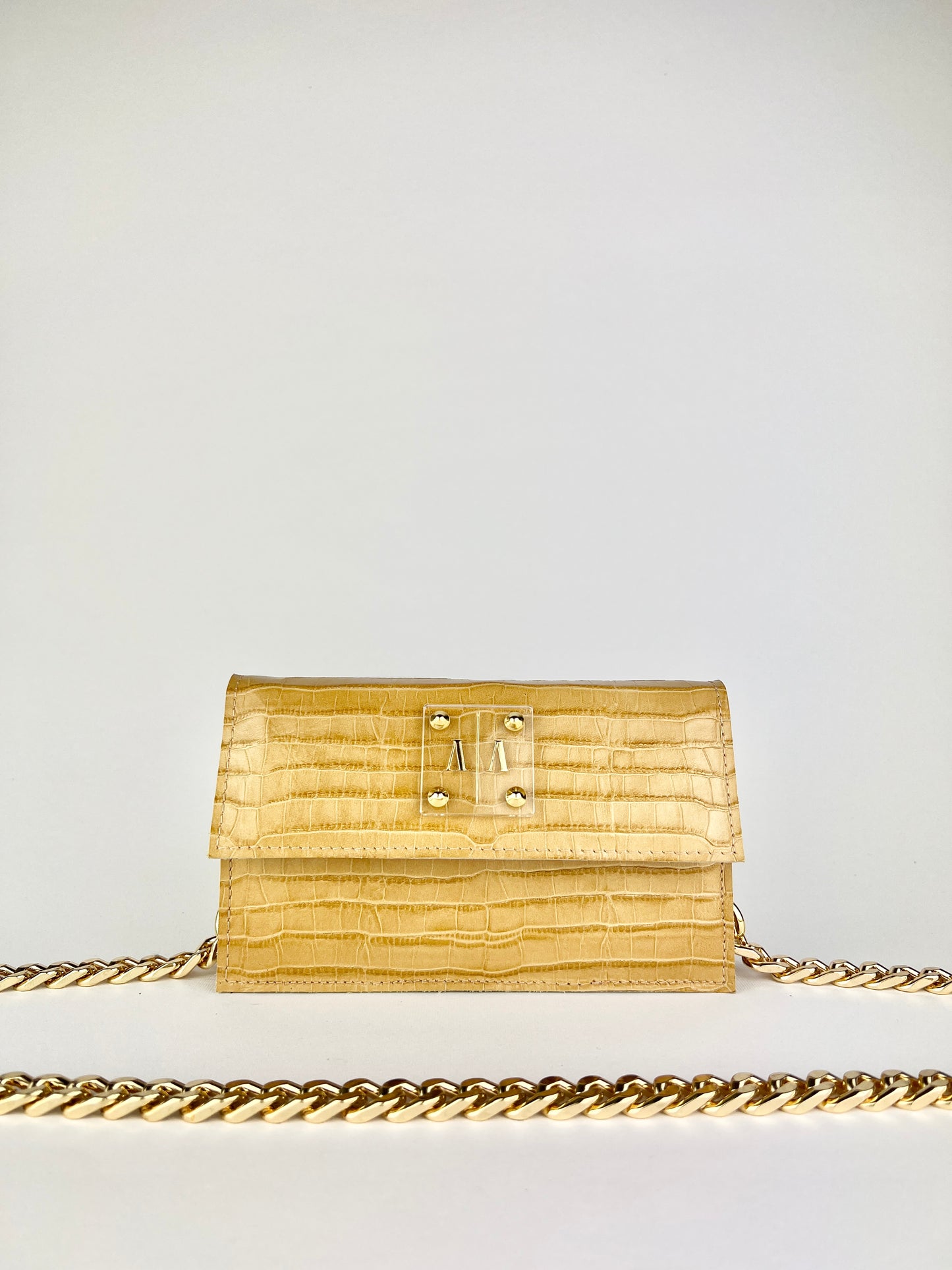 LOULOU BAG | CAMEL EMBOSSED