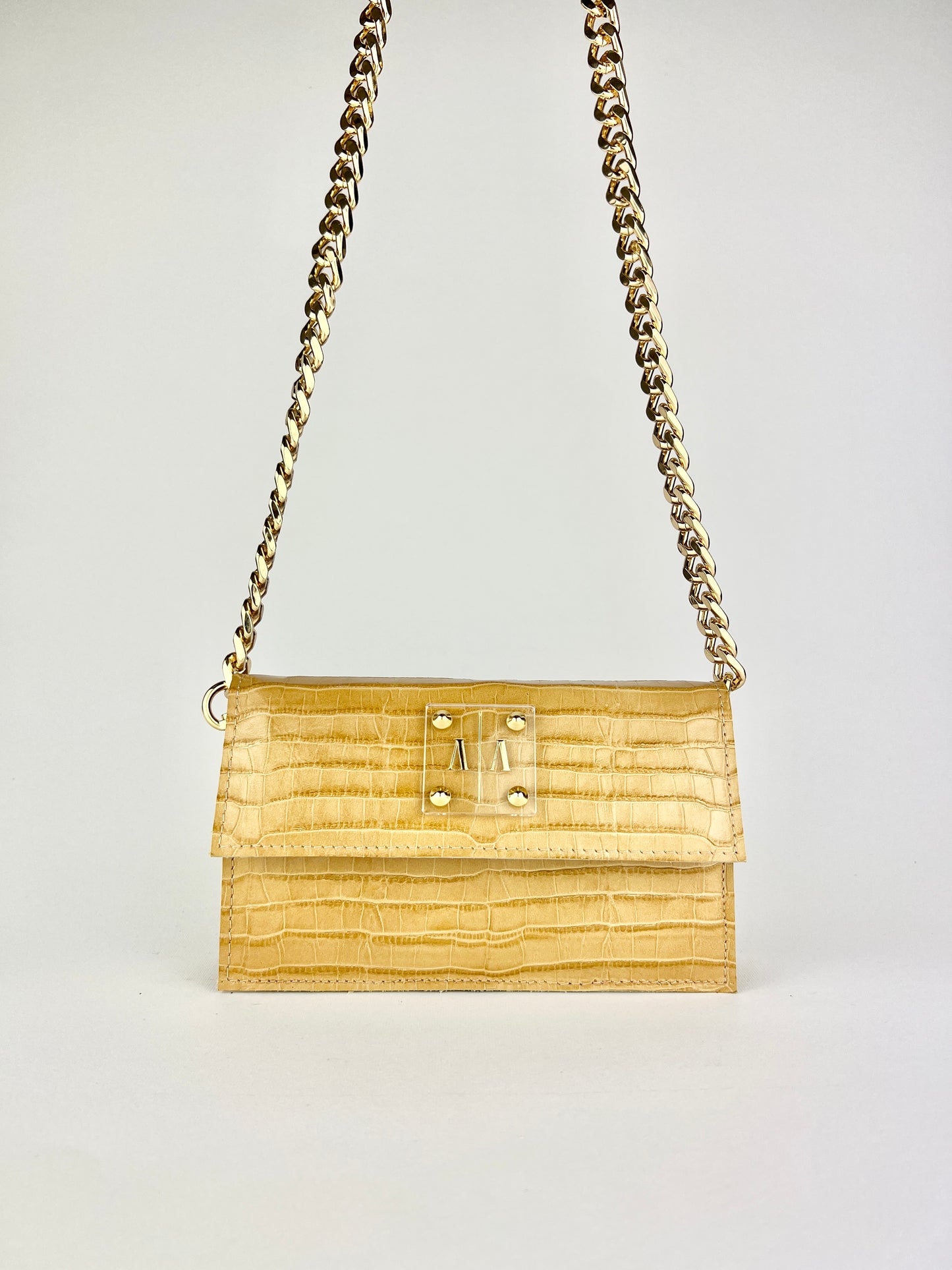 LOULOU BAG | CAMEL EMBOSSED