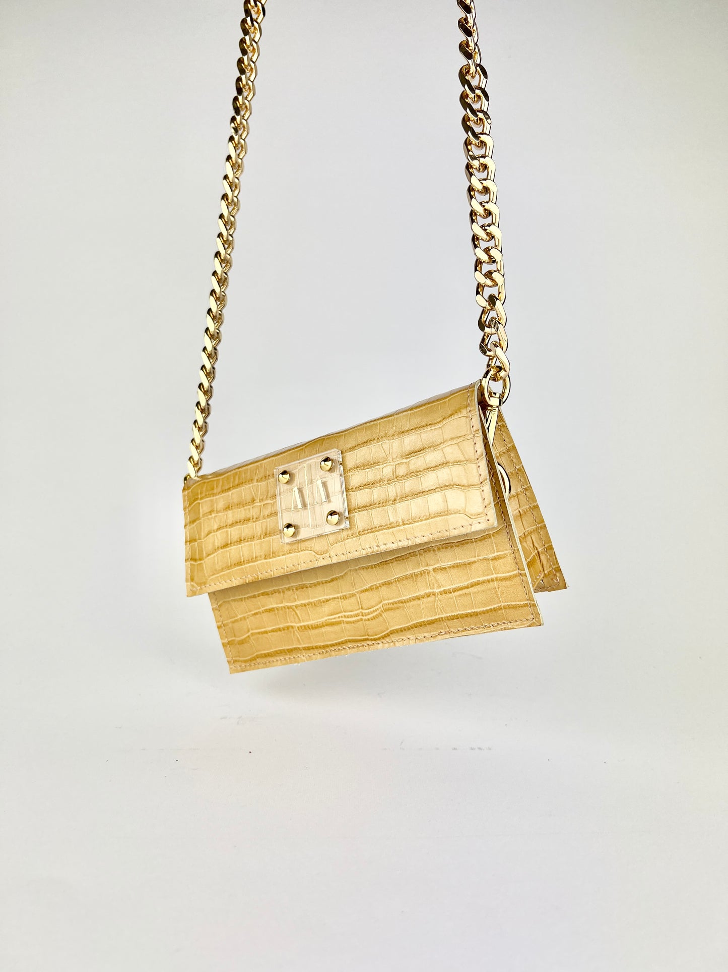 LOULOU BAG | CAMEL EMBOSSED