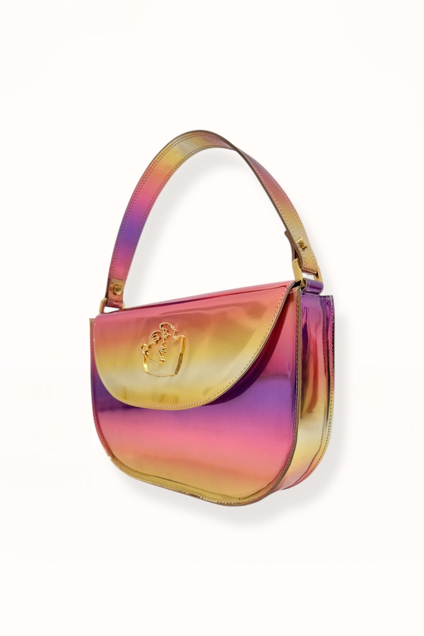 AUDREY BAG - GRADIENT MIRROR LEATHER