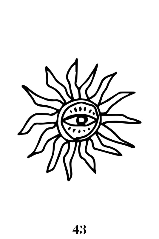 TATTOO FLASH DAY | MOTIF #43