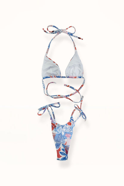 THEA BIKINI  - “BEST OF GREECE” PRINT | MULTICOLOR