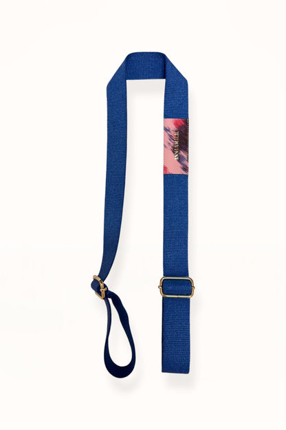 YOGA MAT STRAP - BLUE & PINK