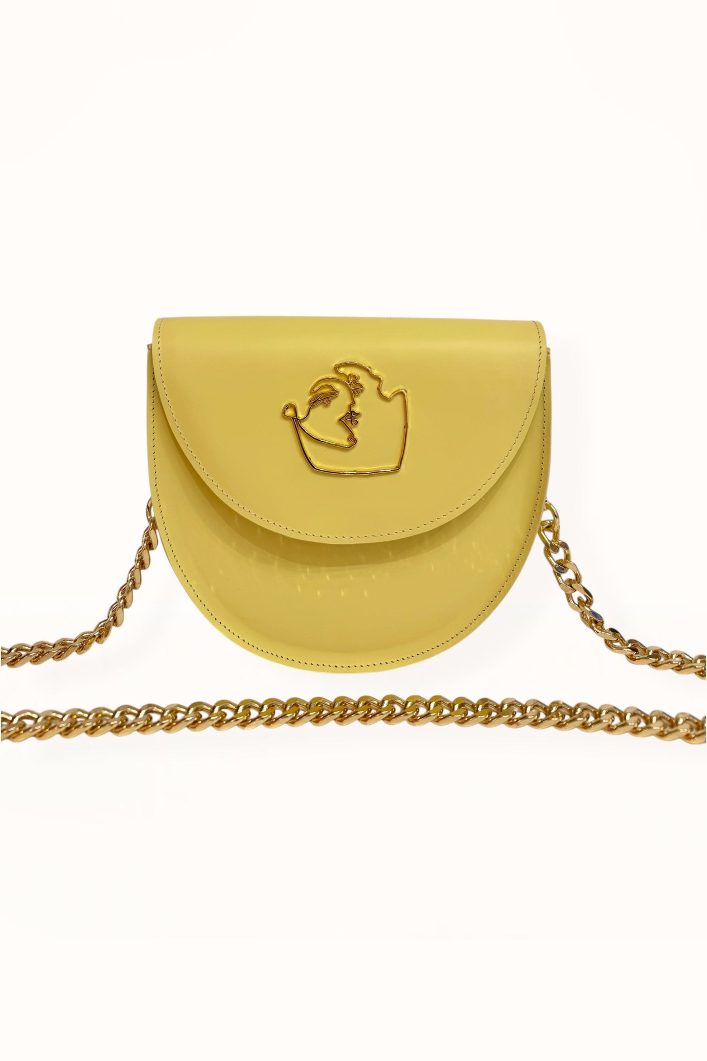 DORIS BAG - CORNSILK YELLOW SMOOTH LEATHER
