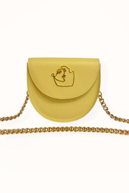 DORIS BAG - CORNSILK YELLOW SMOOTH LEATHER