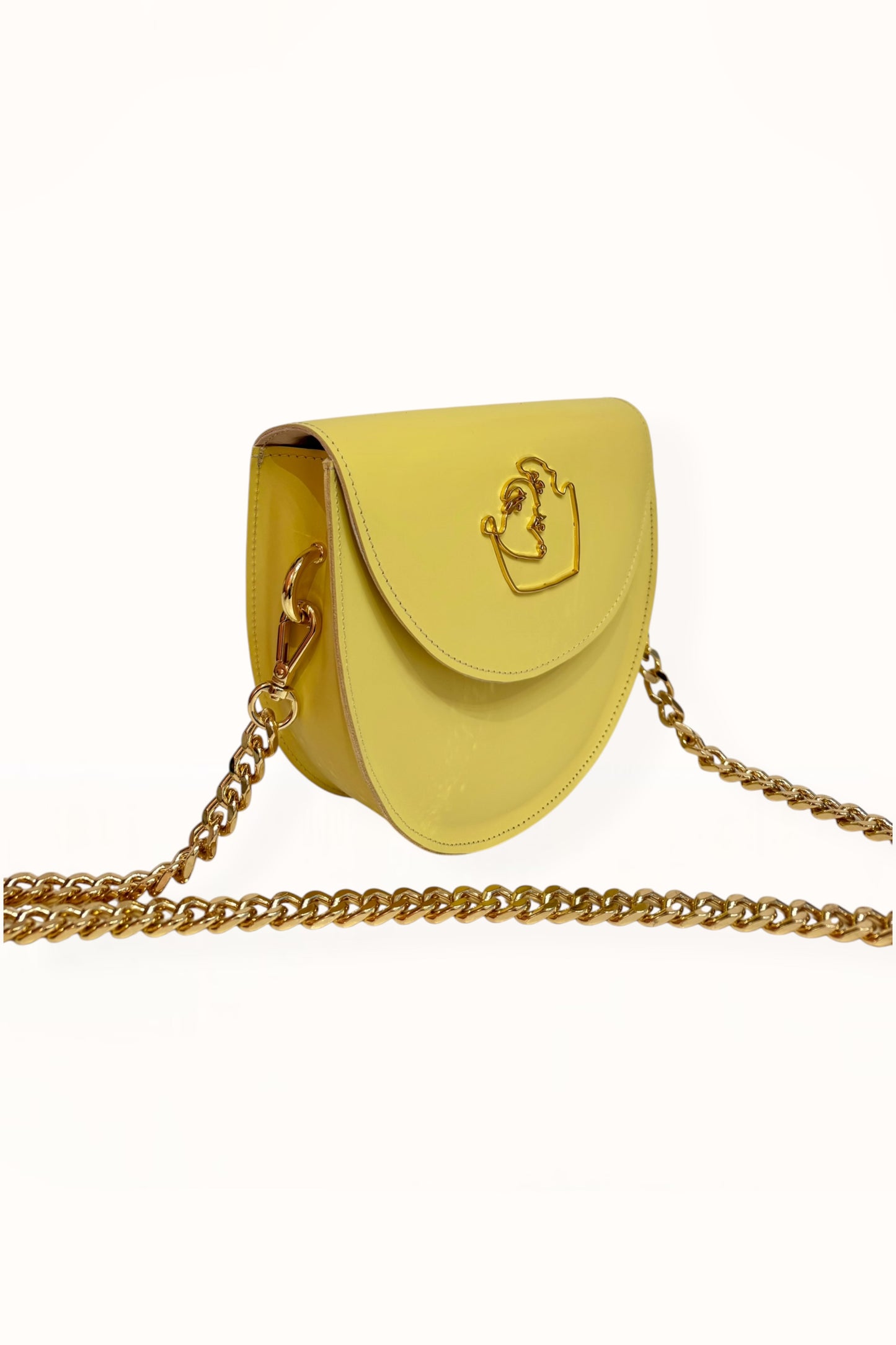 DORIS BAG - CORNSILK YELLOW SMOOTH LEATHER