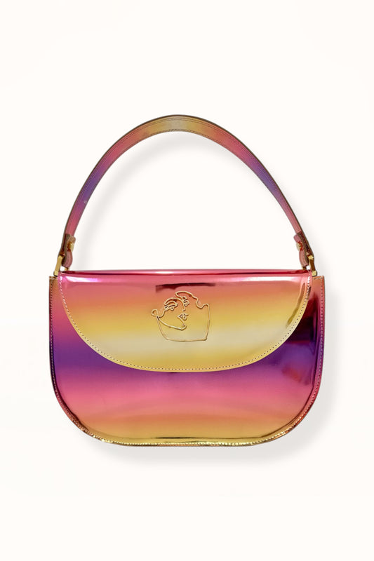 AUDREY BAG - GRADIENT MIRROR LEATHER
