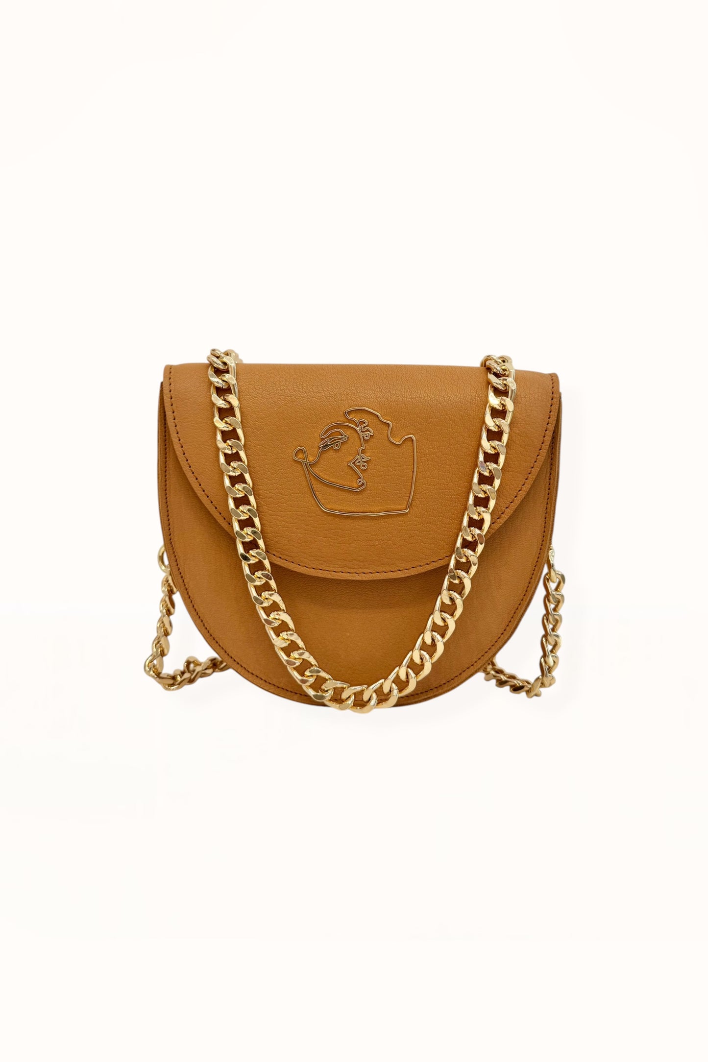 DORIS BAG - CAMEL SMOOTH LEATHER