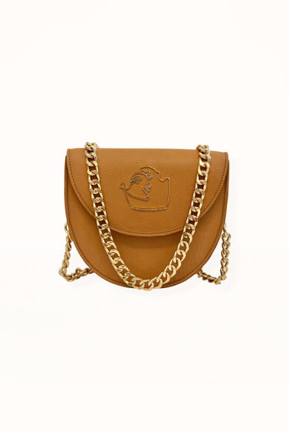 DORIS BAG - CAMEL SMOOTH LEATHER
