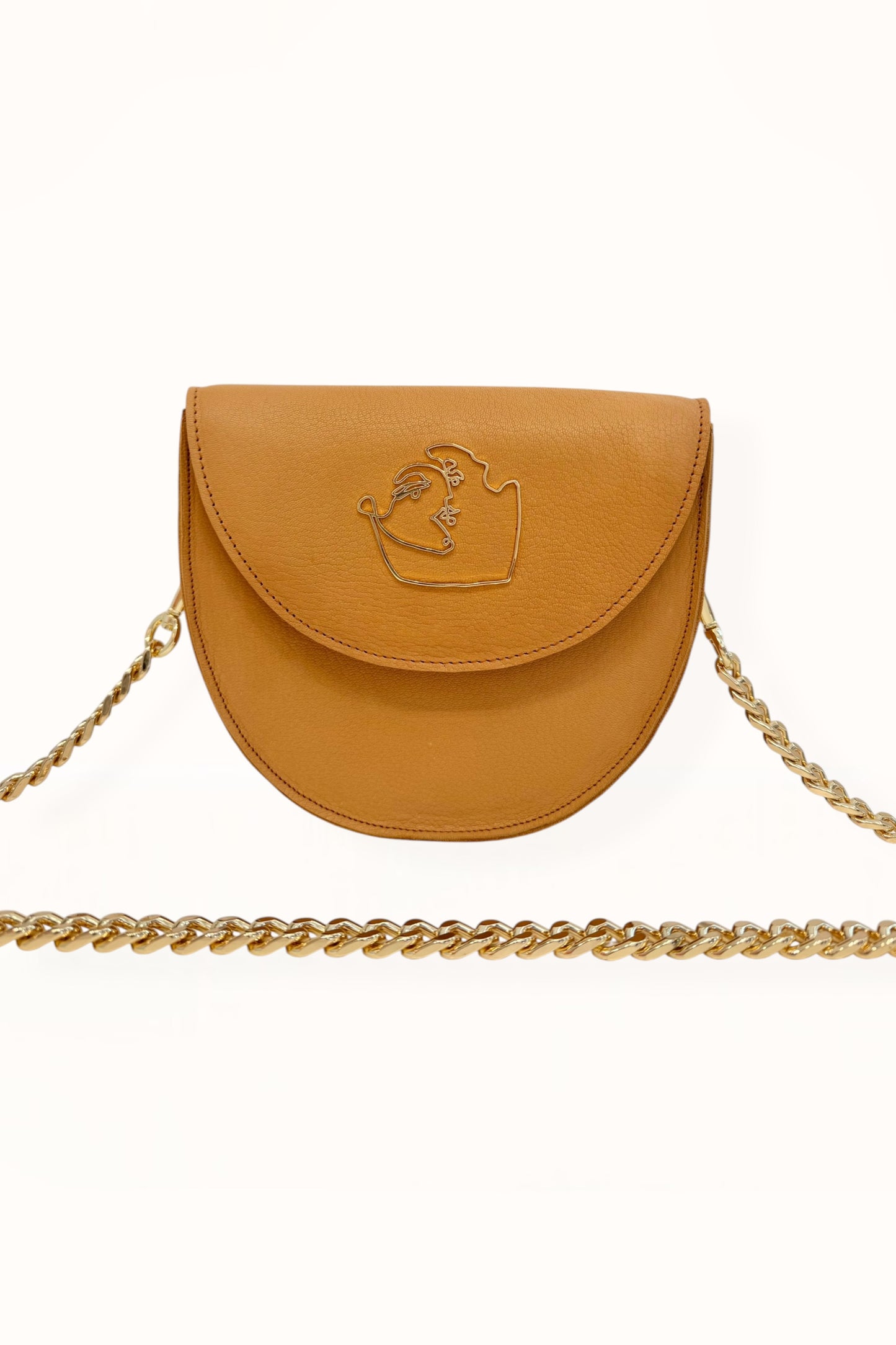 DORIS BAG - CAMEL SMOOTH LEATHER