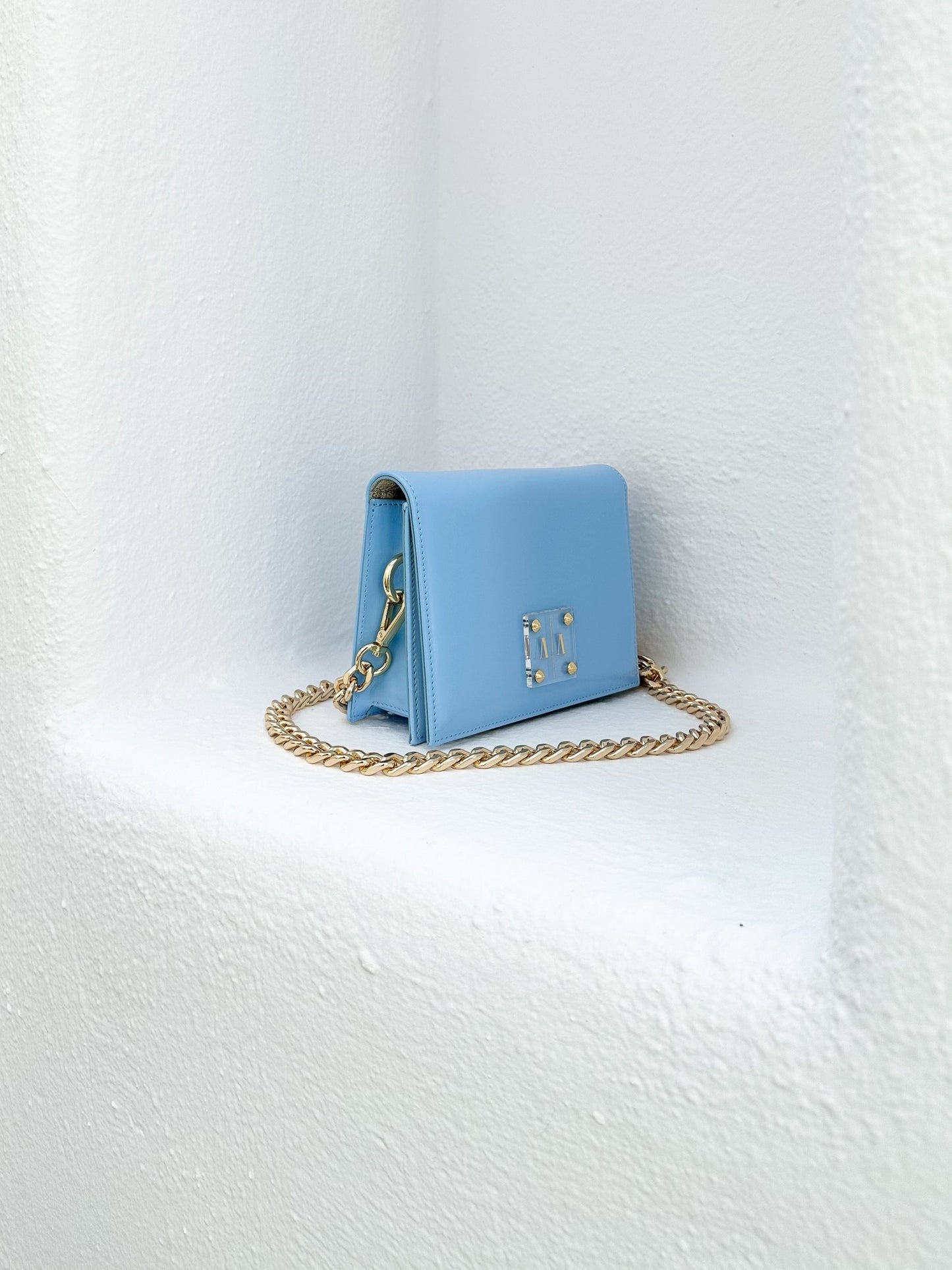 ARIAN BAG - SKY BLUE SMOOTH LEATHER