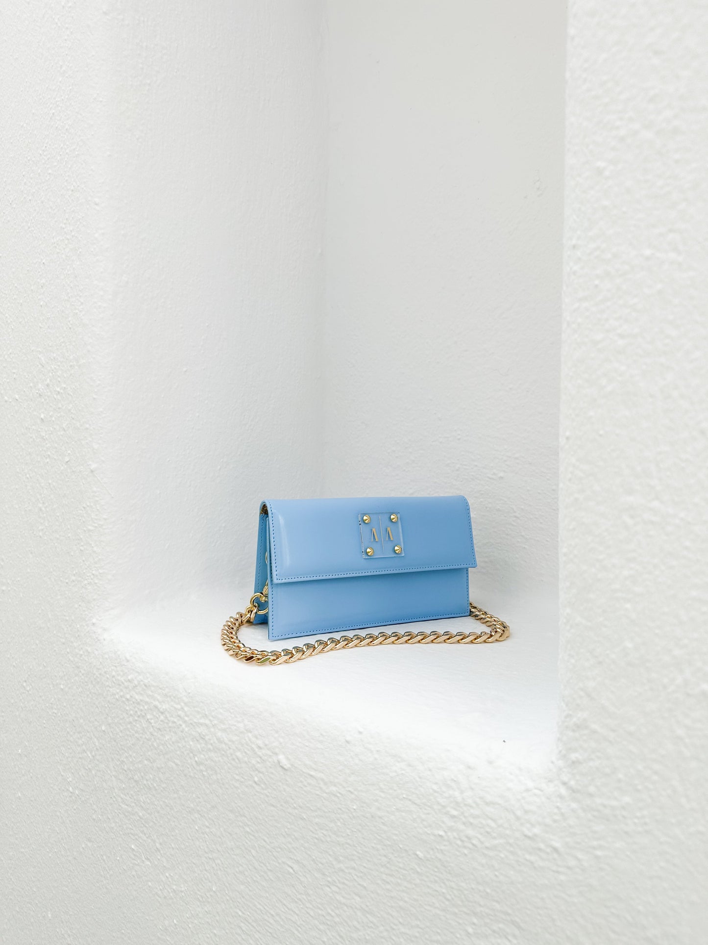 LOULOU BAG | SKY BLUE SMOOTH LEATHER