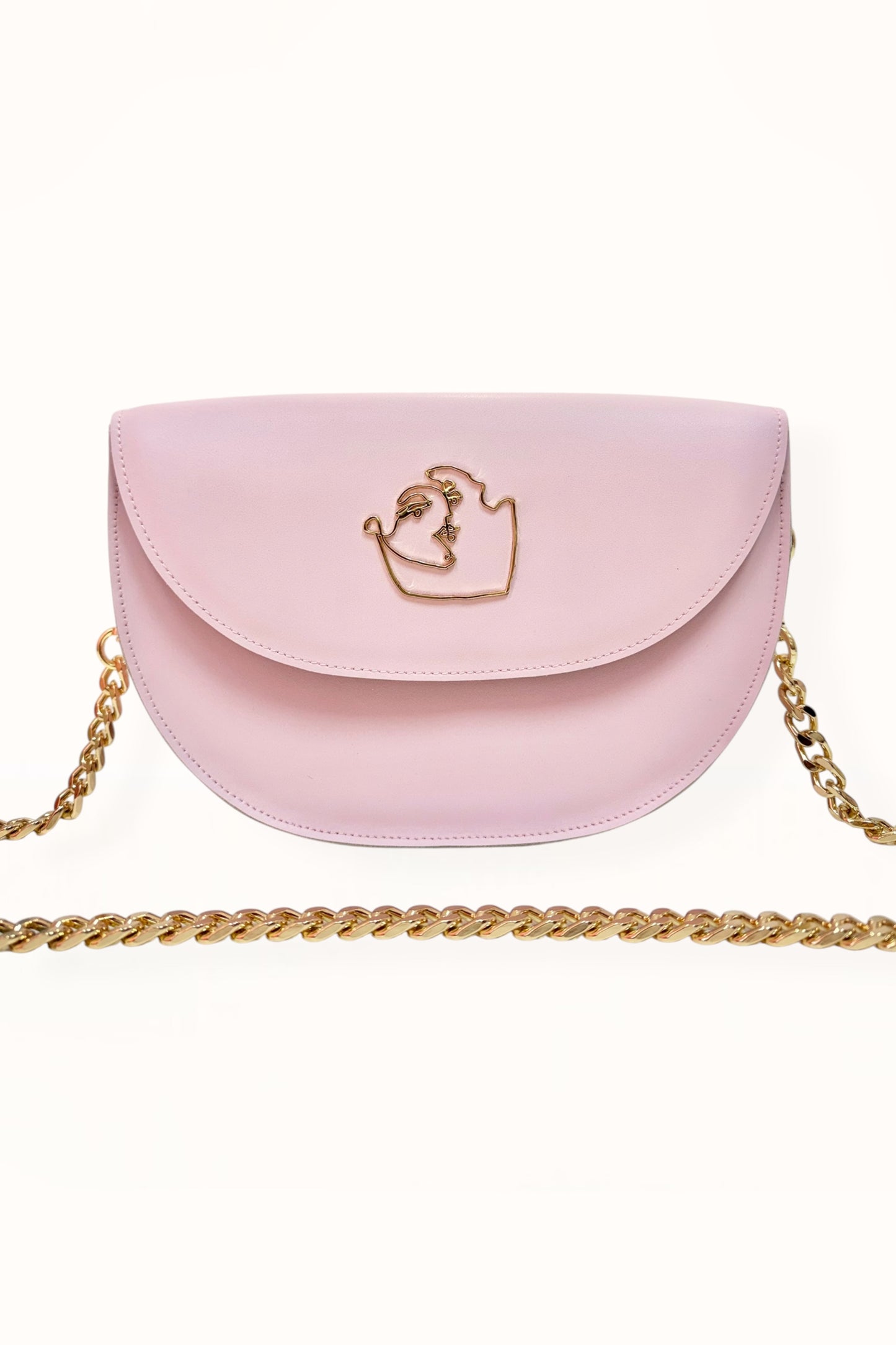 SIENNA BAG - SOFT PINK SMOOTH LEATHER