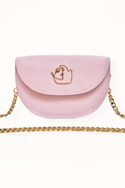 SIENNA BAG - SOFT PINK SMOOTH LEATHER
