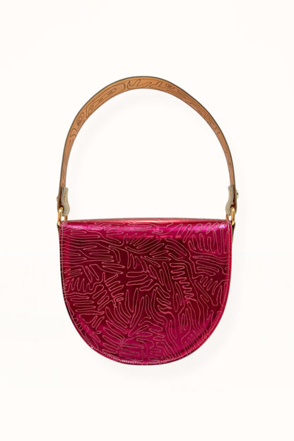 DEMI BAG - METALLIC COLOR BLOCK #1 LEATHER