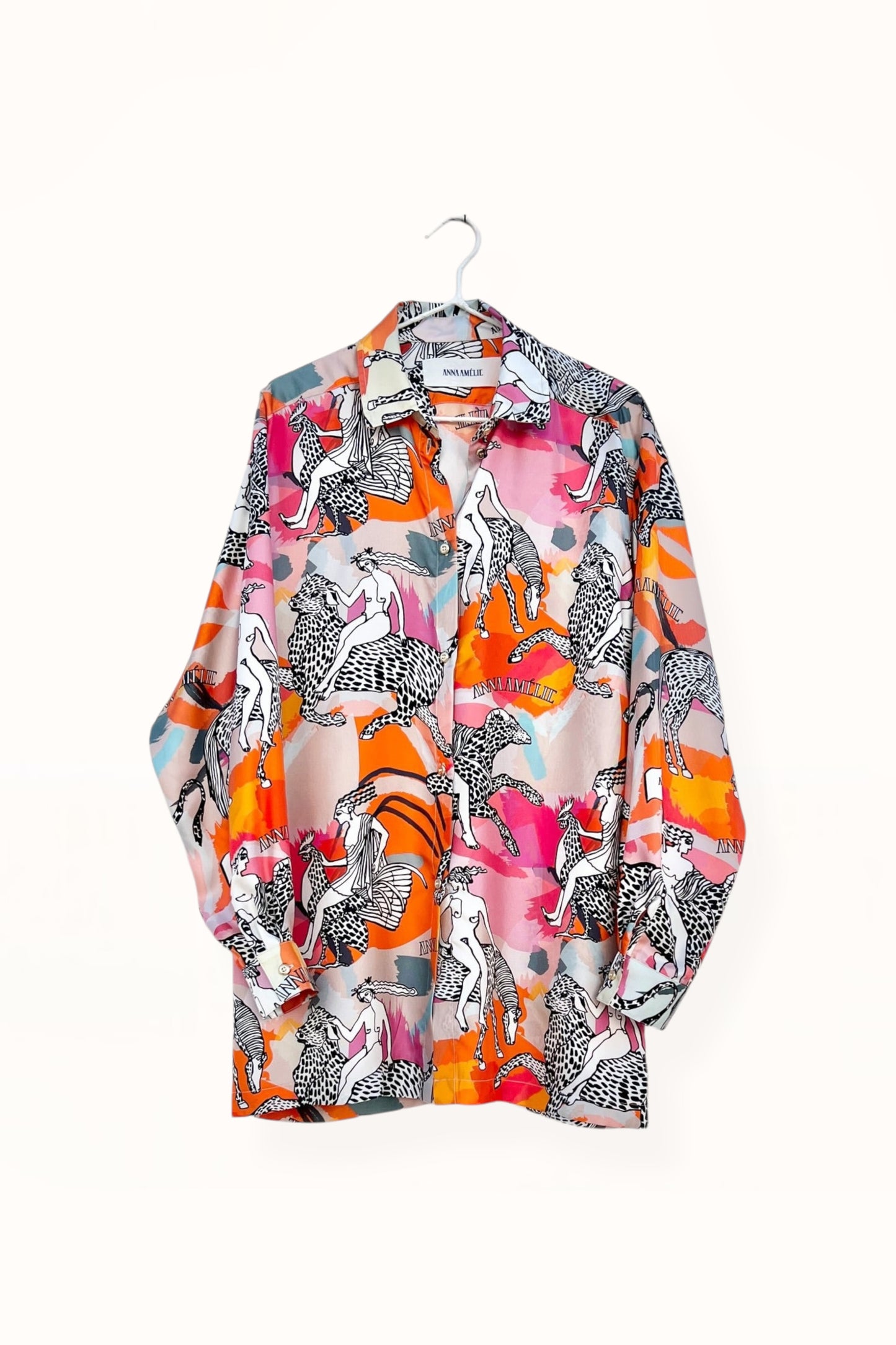 Special Pre-Order |  BUTTON DOWN SHIRT  |  “MYTHOLOGY PRINT” - MULTICOLOR