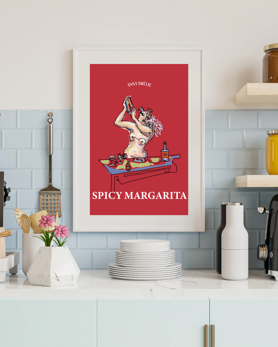 “SPICY MARGARITA | NAKED” - POSTER