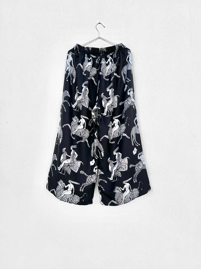 Sample Sale - ORMOS PANTS - MYTHOLOGY PRINT | BLACK