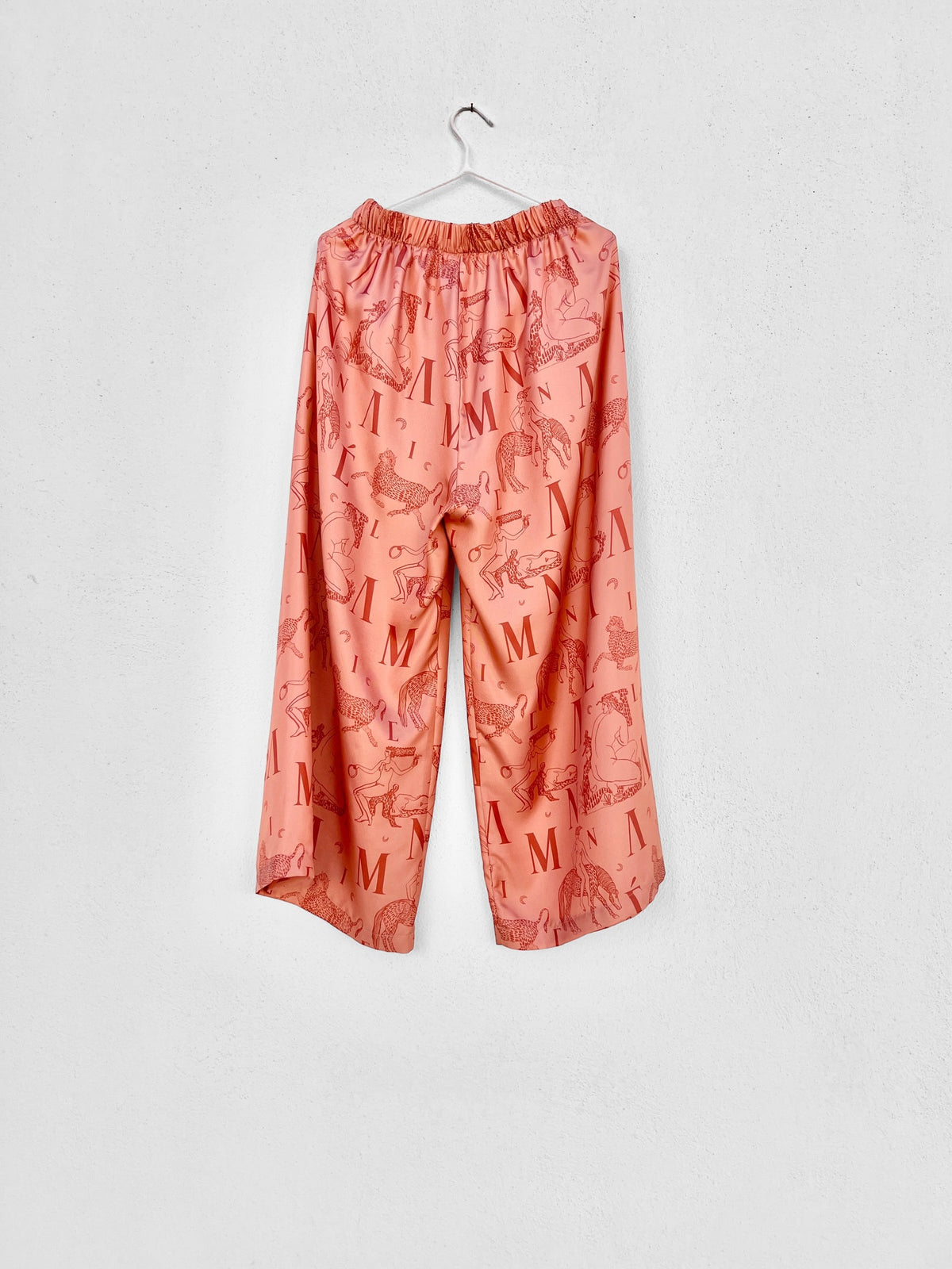 Sample Sale - ORMOS PANTS - MYTHOLOGY LOGO PRINT | TERRACOTTA