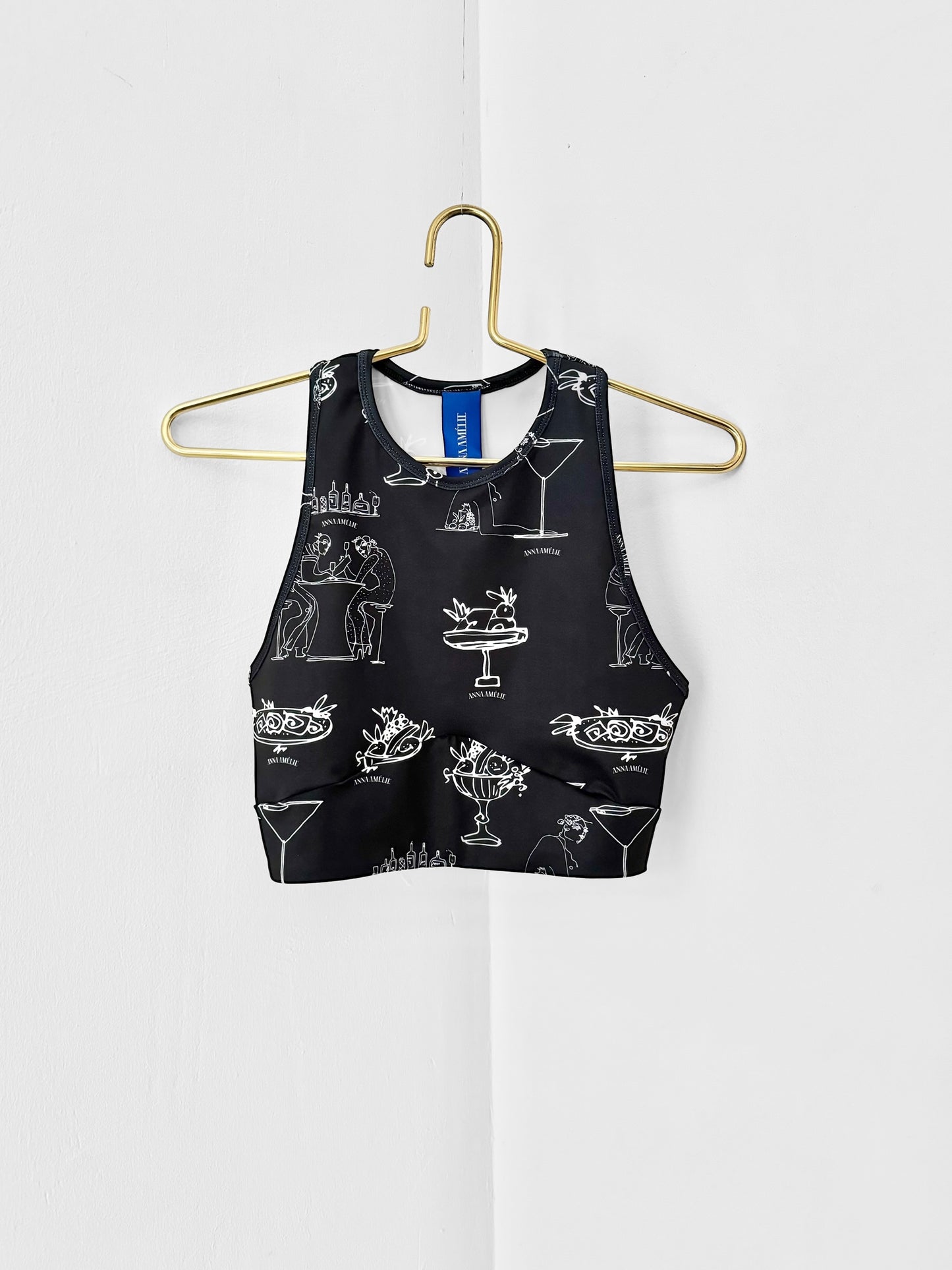 ACTIVEWEAR SET - FEAST PRINT | BLACK