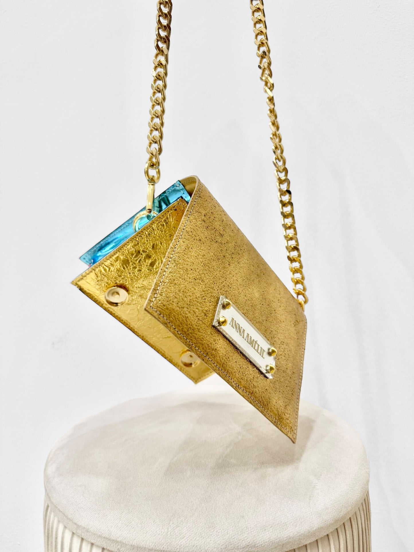 ARIAN BAG  - UNIQUE SPECIAL EDITION | METALLIC COLOR BLOCK