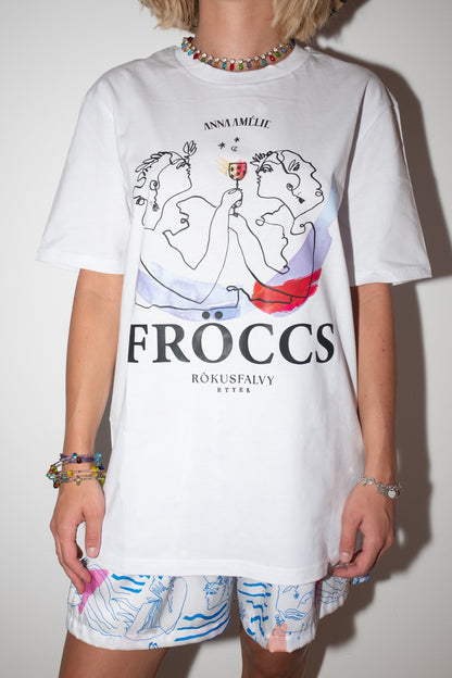 “FRÖCCS” CLASSIC T-SHIRT | RÓKUSFALVY x ANNA AMÉLIE