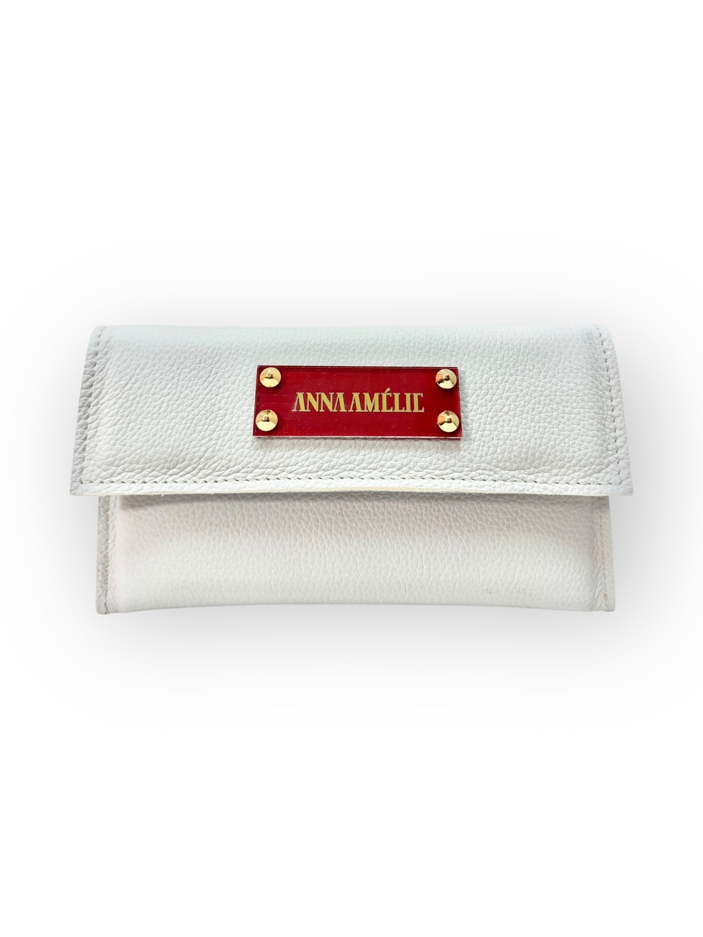 SLIM WALLET  - PASTEL COLOR-BLOCK | WHITE