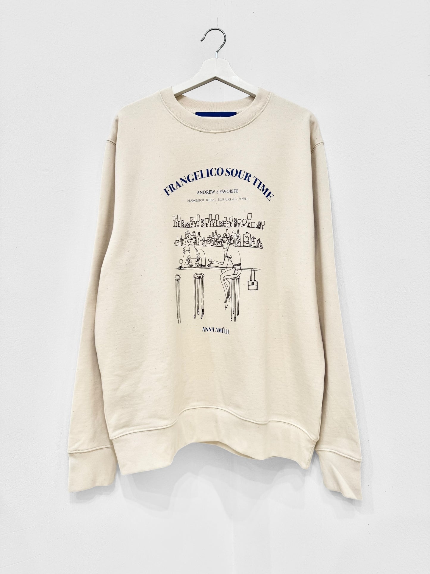 Sample Sale - “FRANGELICO SOUR TIME” SWEATER | NATURAL