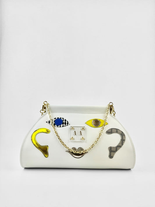 ANGIE BAG - SPECIAL EDITION # 2 | WHITE & MULTICOLOR