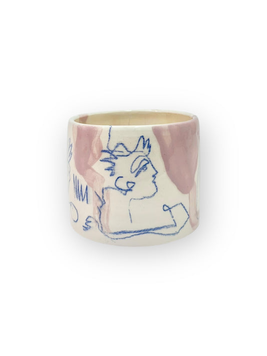 UNIQUE CERAMIC MUG | MULTICOLOR & GOLD -  No. 2