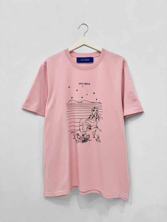 Sample Sale - UNIQUE T-SHIRT | PINK