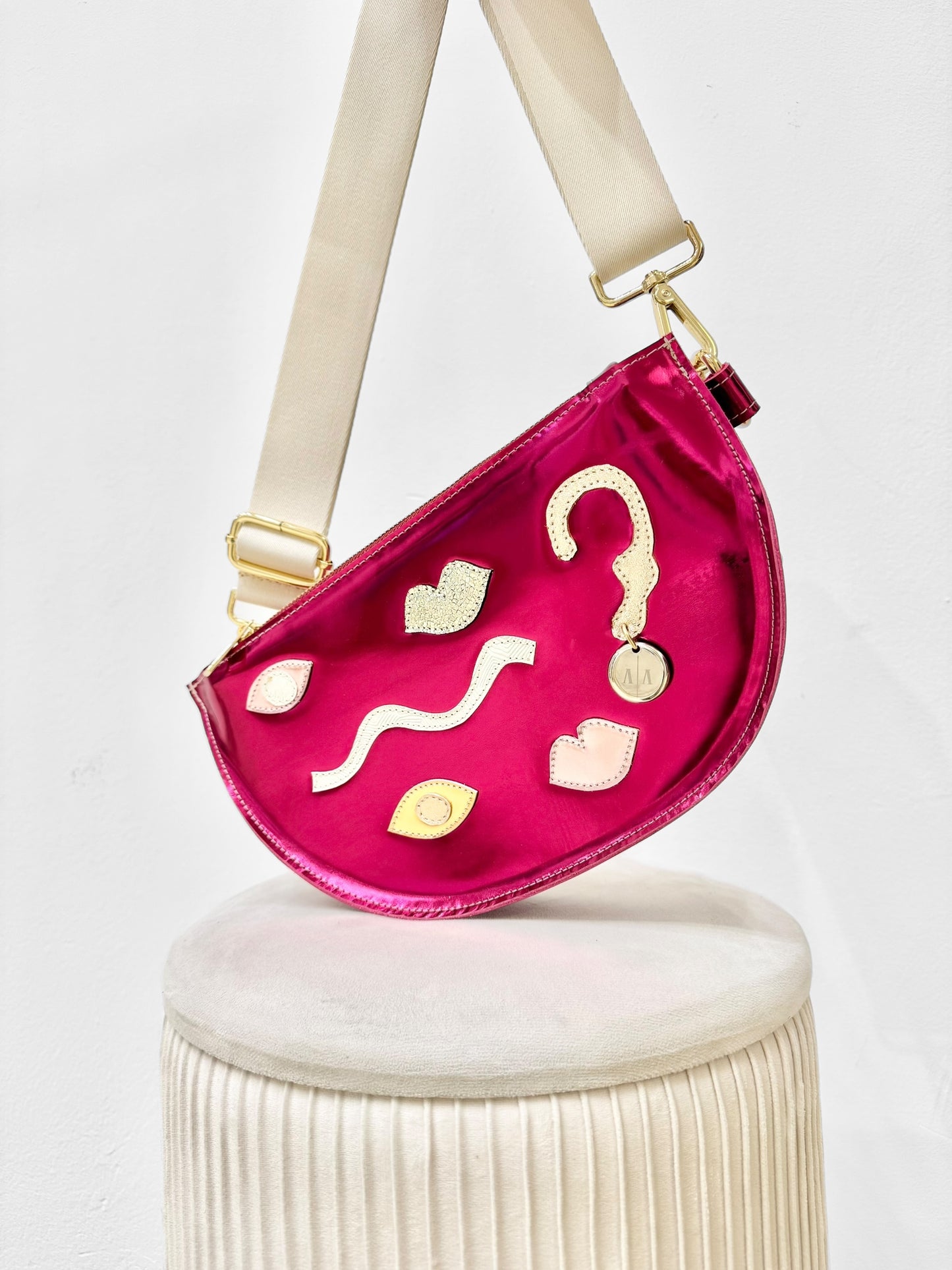 SOPHIE “L” BELTBAG  - UNIQUE SPECIAL EDITION | METALLIC MAGENTA