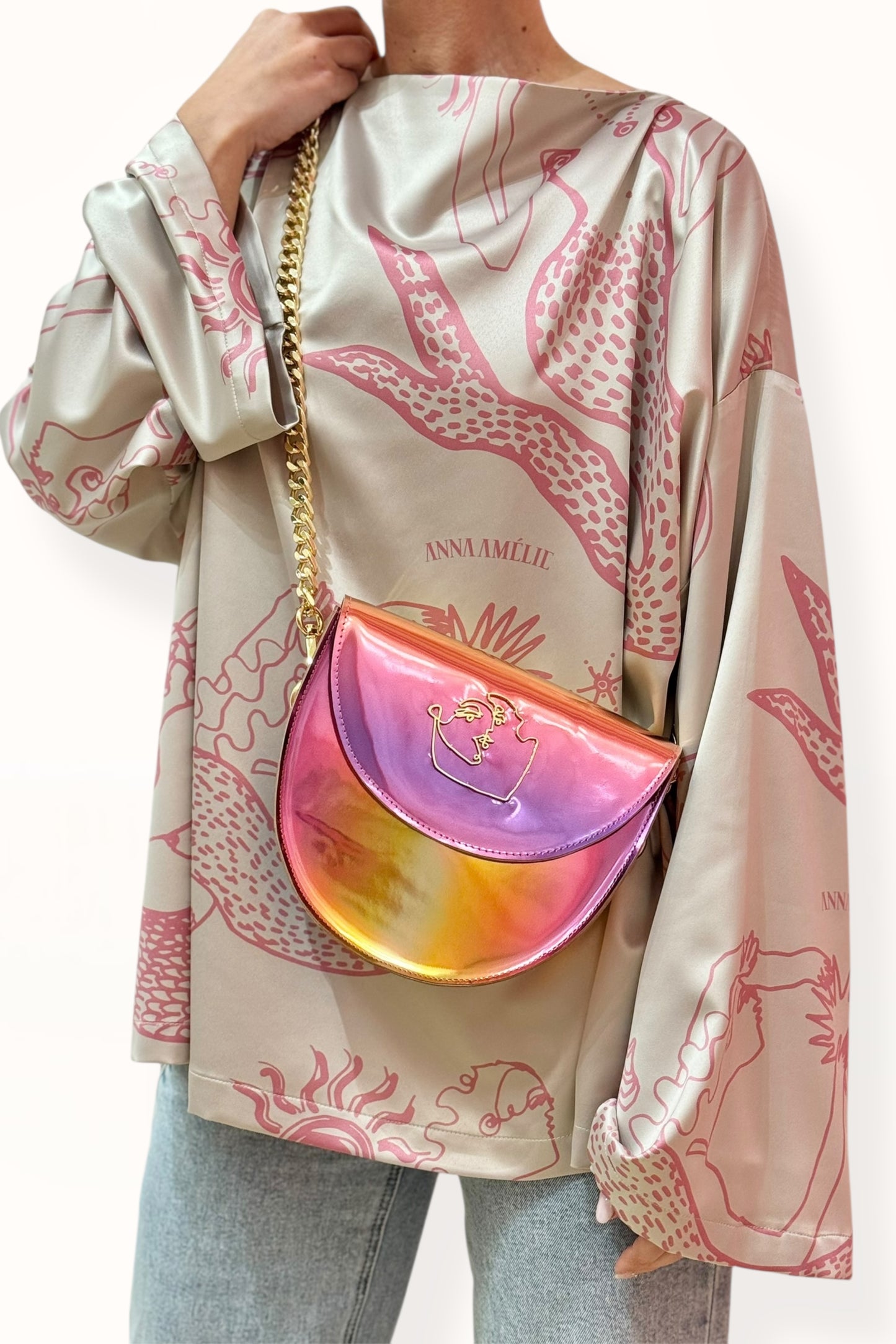 DORIS BAG - GRADIENT MIRROR LEATHER