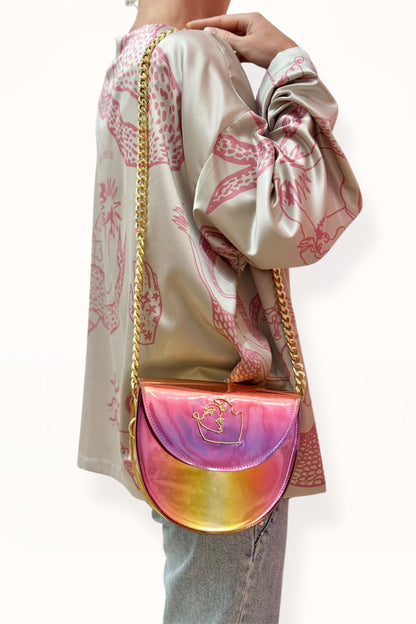 DORIS BAG - GRADIENT MIRROR LEATHER