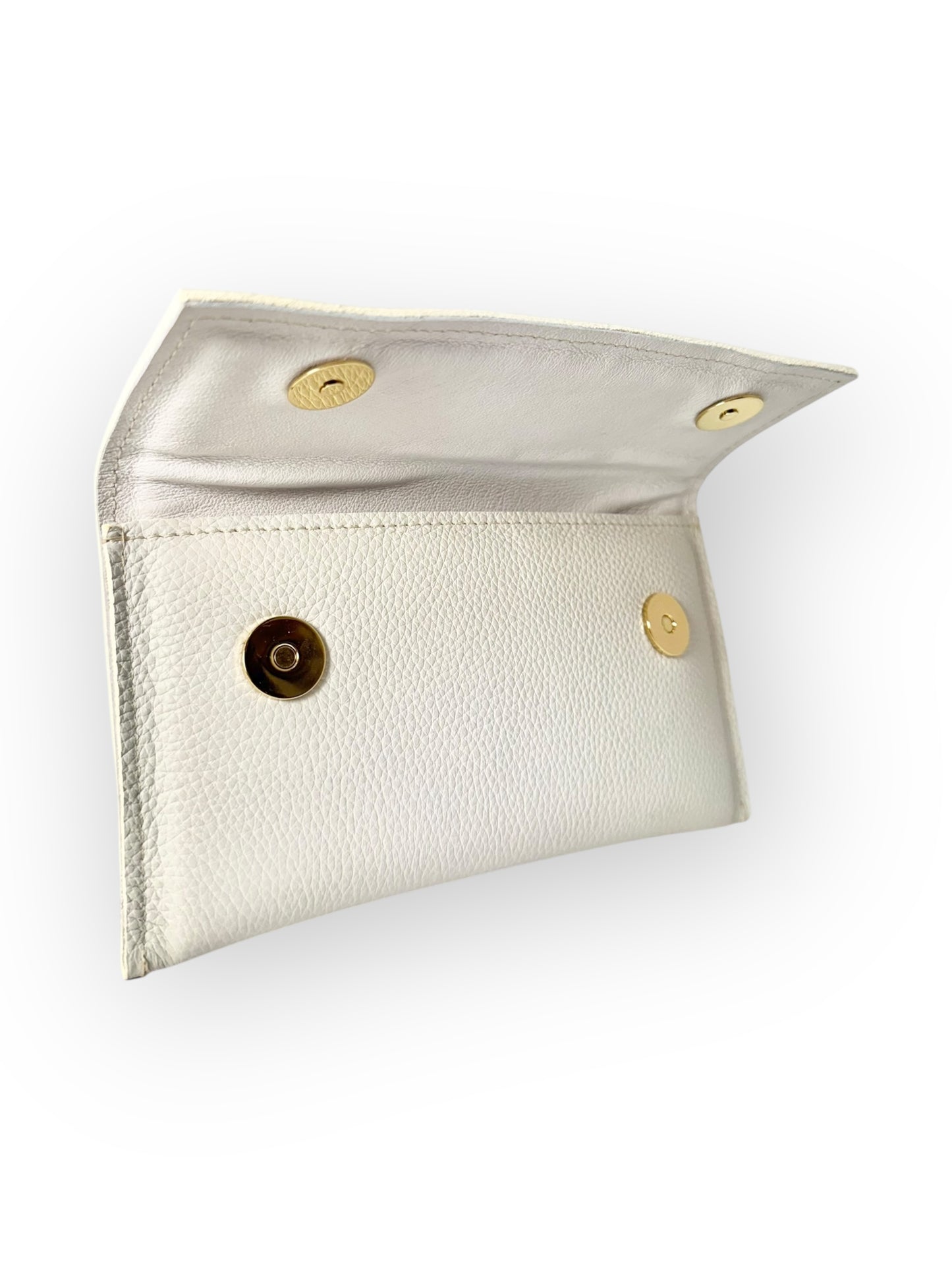 SLIM WALLET  - PASTEL COLOR-BLOCK | WHITE