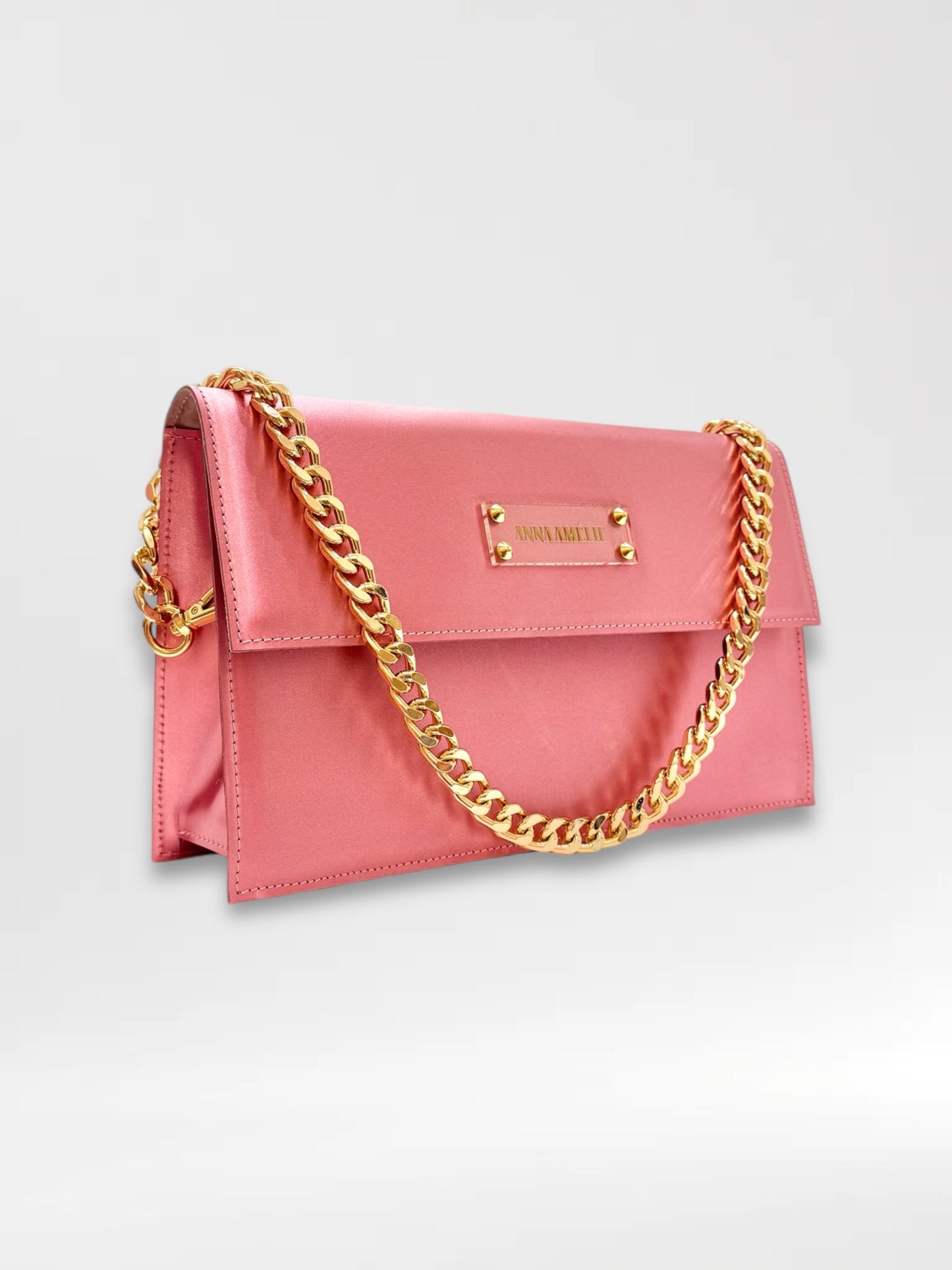 CARMEN BAG - METALLIC PINK