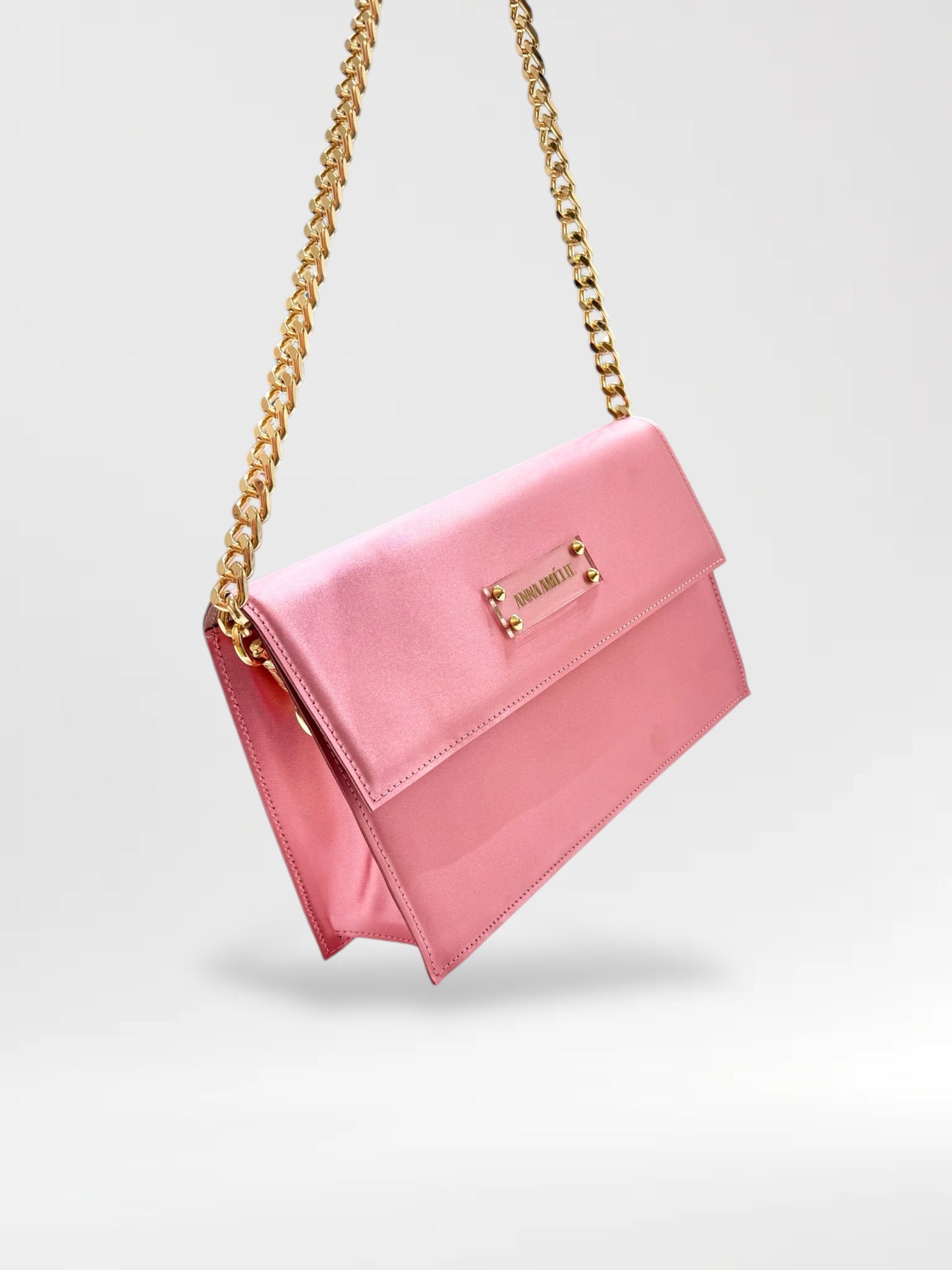 CARMEN BAG - METALLIC PINK