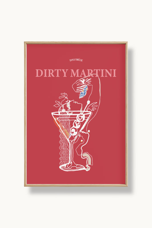 “DIRTY MARTINI” - POSTER