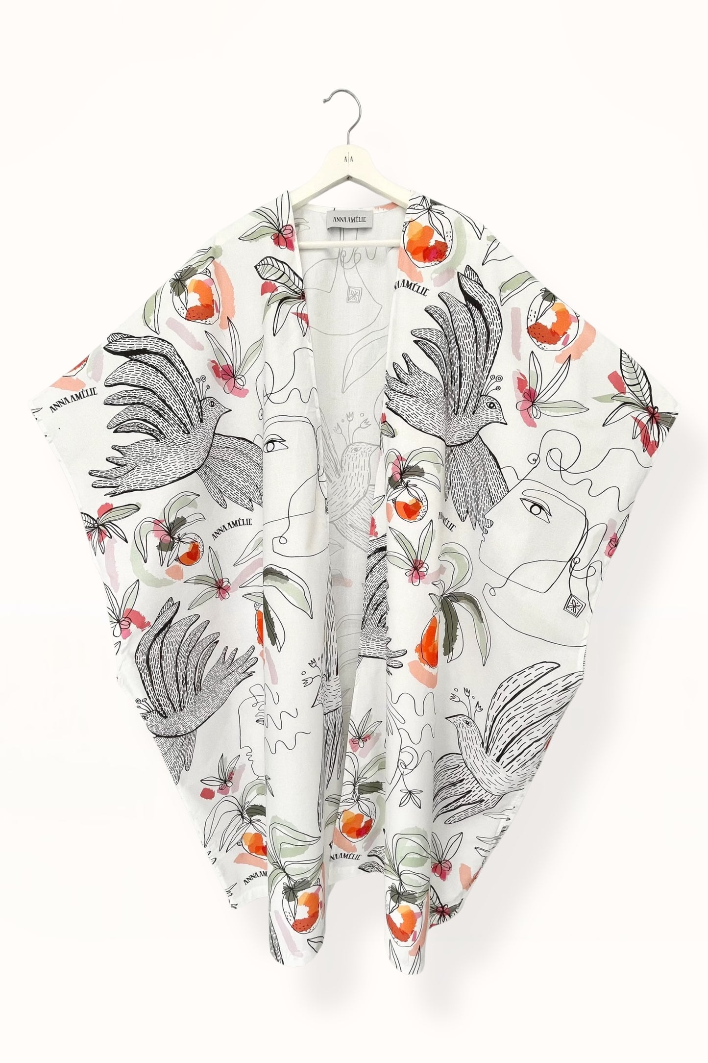 Special Pre-Order | CAFTAN - BIRDS PRINT | COLORFUL
