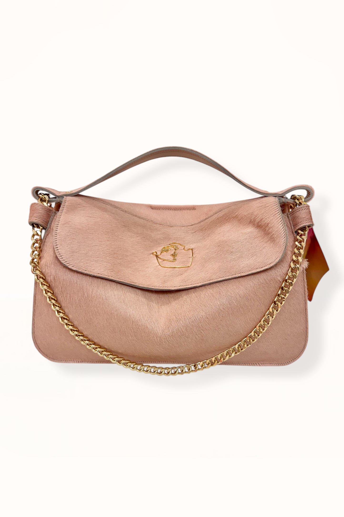 MARINA BAG - PINK HORSEHAIR LEATHER