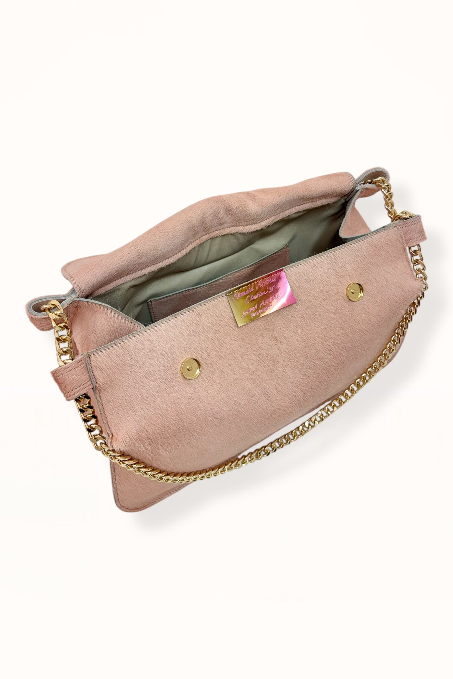 MARINA BAG - PINK HORSEHAIR LEATHER
