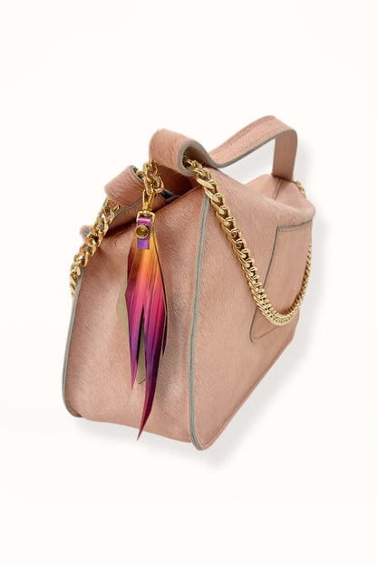 MARINA BAG - PINK HORSEHAIR LEATHER
